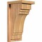 Ekena Millwork Pescadero Smooth Corbel w/Backplate, Western Red Cedar, 7 1/2"W x 8"D x 16"H COR08X08X16PEC01SWR - alternate 1